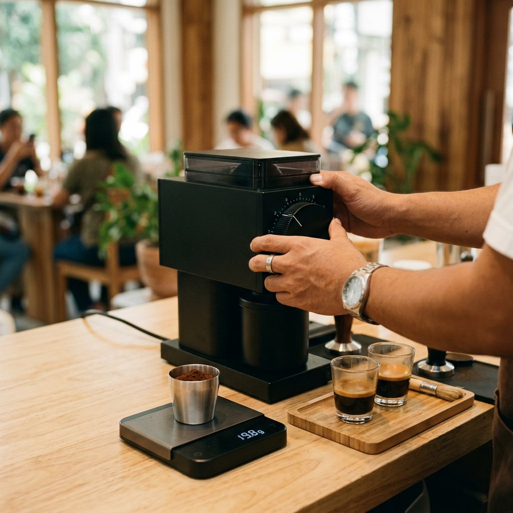 Grinder calibration