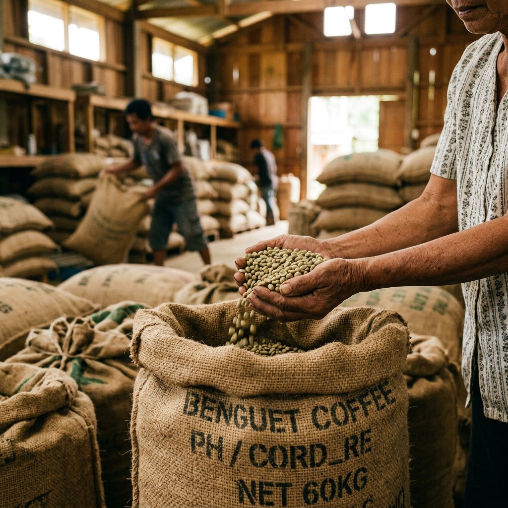 Green coffee sourcing
